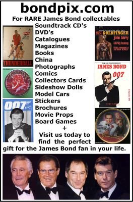 James Bond 007 colectibles