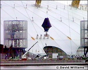 Bond filming at the dome