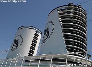 The cruise ship Oosterdam