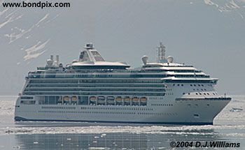 Cruise ship in Alaska