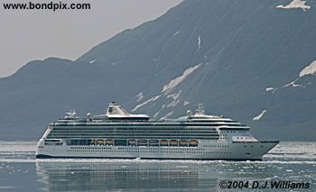 Cruise ship in Alaska