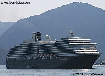 Cruise ship Oosterdam in Alaska