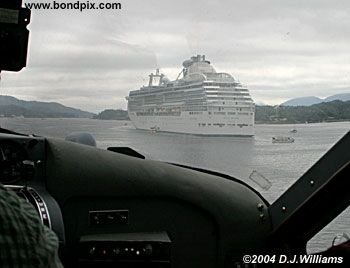 Cruise ship in Alaska