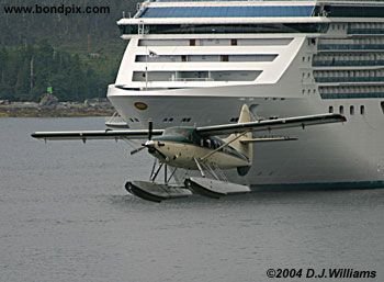 Cruise ship in Alaska