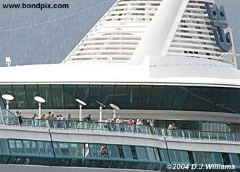 Cruise ship in Alaska
