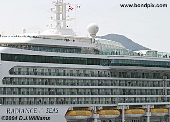 Cruise ship in Alaska