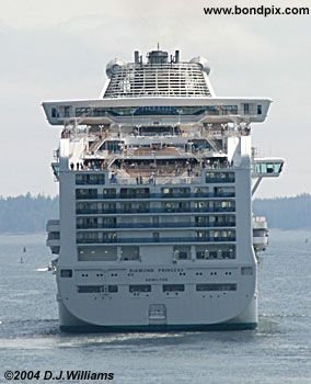 Cruise ship in Alaska