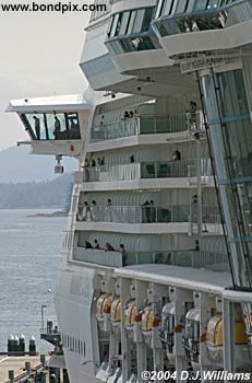 Cruise ship in Alaska