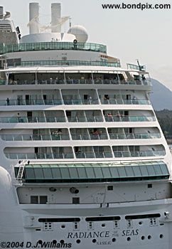 Cruise ship in Alaska