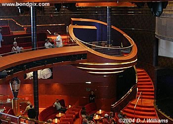 Interior of the Cruise ship Oosterdam