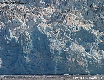 Hubbard Glacier in Yakutat bay, Alaska
