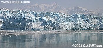 Hubbard Glacier in Yakutat bay, Alaska