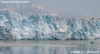 Hubbard Glacier in Yakutat bay, Alaska