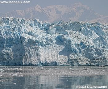 Hubbard Glacier in Yakutat bay, Alaska