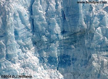 Hubbard Glacier in Yakutat bay, Alaska