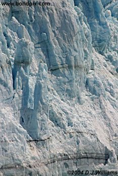 Hubbard Glacier in Yakutat bay, Alaska