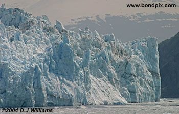 Hubbard Glacier in Yakutat bay, Alaska