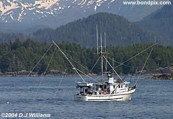 Fishing vessel in Alaska