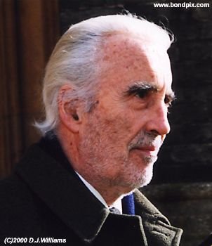 Actor Christopher Lee