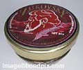 James Bond movie set prop caviar jar