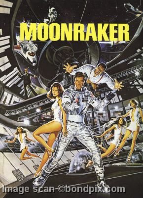 Movie program for the James Bond 007 film Moonraker