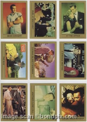 James Bond Trading Cards Eclipse Gold set from 1993