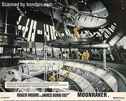 Stills for the United Artists James Bond 007 film Moonraker