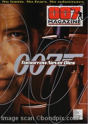 James Bond 007 magazine featuring Pierce Brosnan in Tomorrow Never Dies
