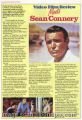 Granada Video Film Review magazine Sean Connery article