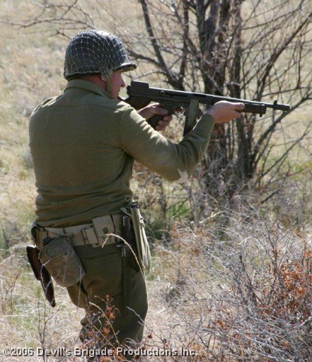 Photoshoot for 'Devils Brigade' at Fort Harrison Helena Montana on 4th May 2006