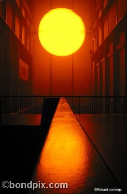 Globe of Light at Tate Modern gallery in London, England