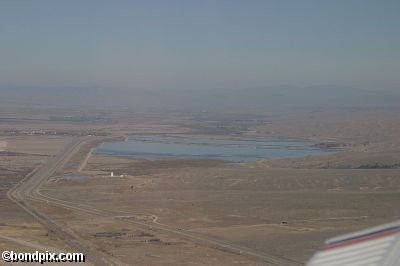 Aerial views over the Deer Lodge valley, Deer Lodge, Anaconda and Butte in Montana