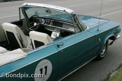 'Going to the Sun Rally' Chrysler car in Deer Lodge, Montana