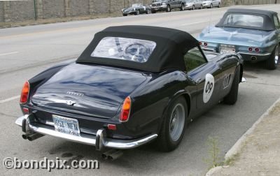 'Going to the Sun Rally' Ferrari car in Deer Lodge, Montana