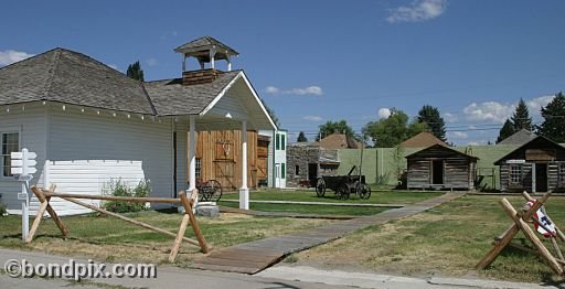Deer Lodge Museums, Frontier Montana cabins