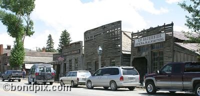 Old Wild West town of Virginia City in Montana