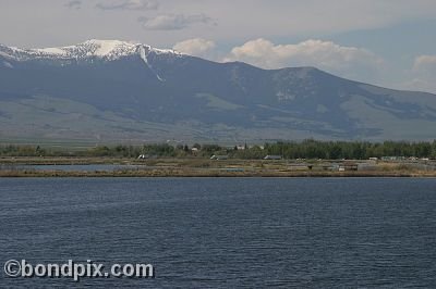 Mount Powell from Warm Springs Ponds, Montana