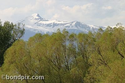 Mount Powell from Warm Springs Ponds, Montana