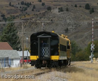 The Copper King Express on RARUS Railway in Anaconda, Montana