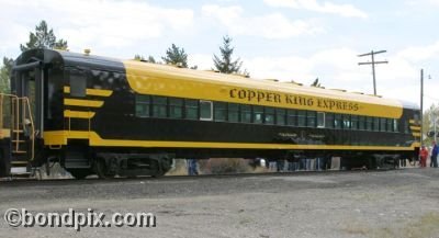 The Copper King Express on RARUS Railway in Anaconda, Montana