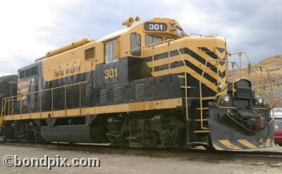 The Copper King Express on RARUS Railway in Anaconda, Montana