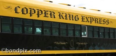 The Copper King Express on RARUS Railway in Anaconda, Montana