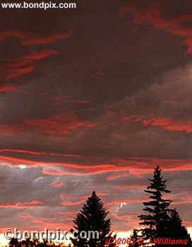 Sunset in Montana