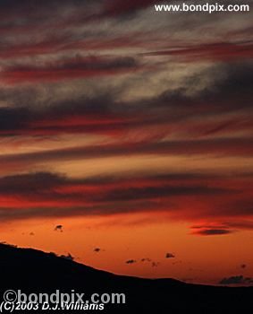 Sunset in Montana