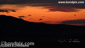 Sunset in Montana