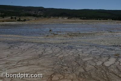 Some of the natural features of Yellowstone Park