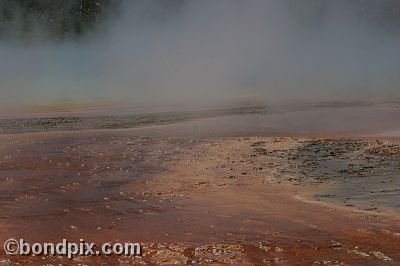 Some of the natural features of Yellowstone Park