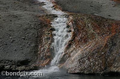 Some of the natural features of Yellowstone Park