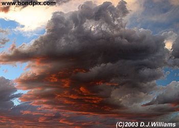 Sunset in Montana