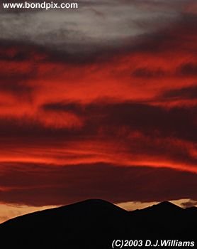 Sunset in Montana